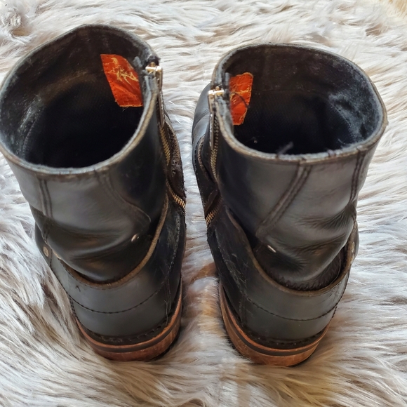 Men’s Harley Davidson Monterey Side Zip Up Boots 95002 - Picture 9 of 17